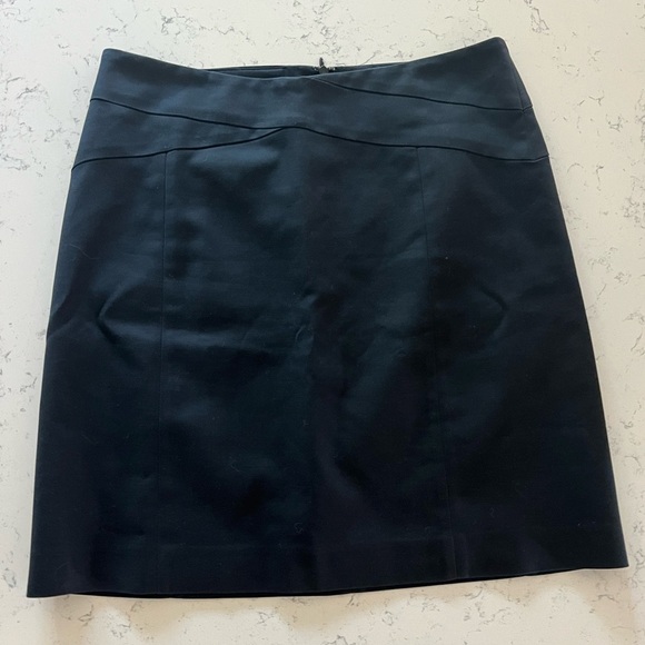 Banana Republic Dark Gray Career Pencil Skirt Knee-Length Workwear Size 6 - Picture 6 of 9